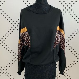 Animal Print Sweater